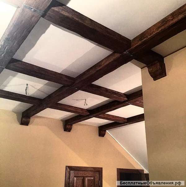 Декоративные Балки На Потолок Фото